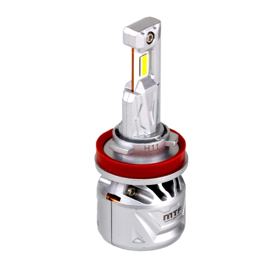 Светодиодные лампы MTF Light серия CYBER LIGHT MINI H11/8/9/16, 12V, 45W, 3750LM, 6000K, кулер, к-т.