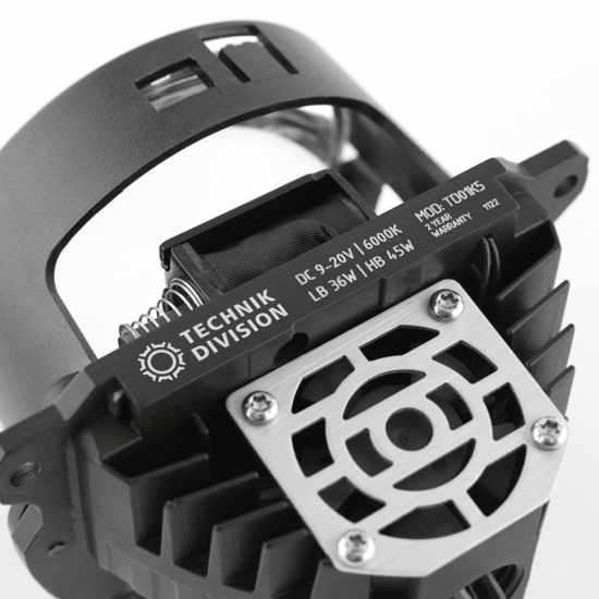 TD03K5 Светодиодные BiLed модули Technik Division серия PRO духчиповые 12В, 60/65Вт, 6000К, 3, к-т