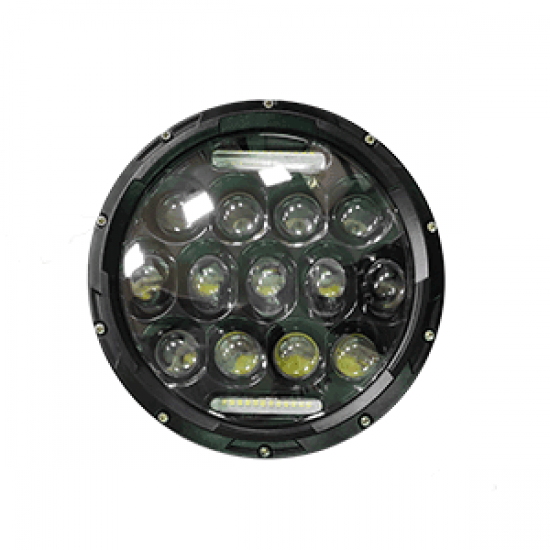 G0052 Фара светодиодная Нива/УАЗ 13LED+ДХО (6000k 5000lm 10-32V 24W белый свет)