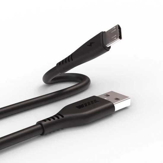 CB-107-MU(1.0)-B Кабель микро-USB черный WIIX
