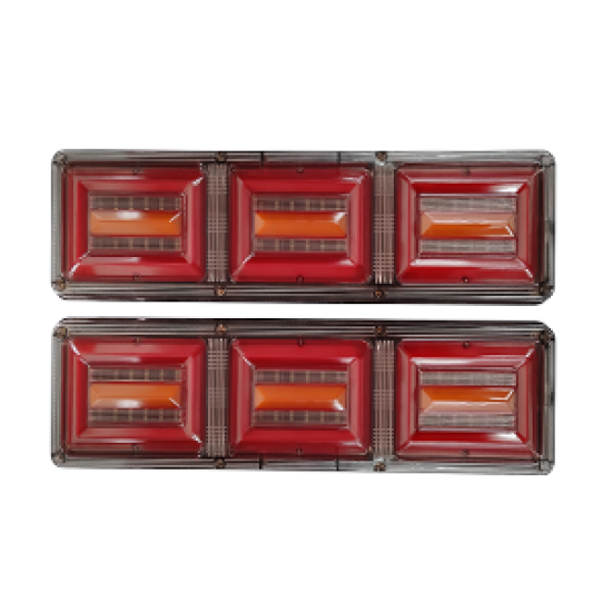WD-003 (12-24V) Грузовые фонари задние 3000К 1800Lm 12-24V (комплект 2 шт.)