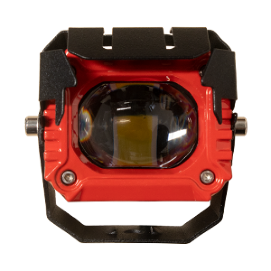 G0134-RED Прожектор для автомобиля 15W 10-32V 6000Lm белый+желтый свет (компл)