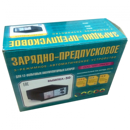 2009 Вымпел-30 (автомат,0-20А, 14,8/16/19В, стрел.амперм)