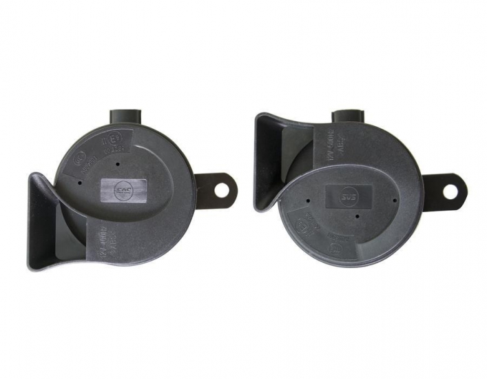 Комплект звуковых сигналов SVS с разъeмом для Kia, Hyundai новый тип 12V, 400+500Hz, 105/118dB