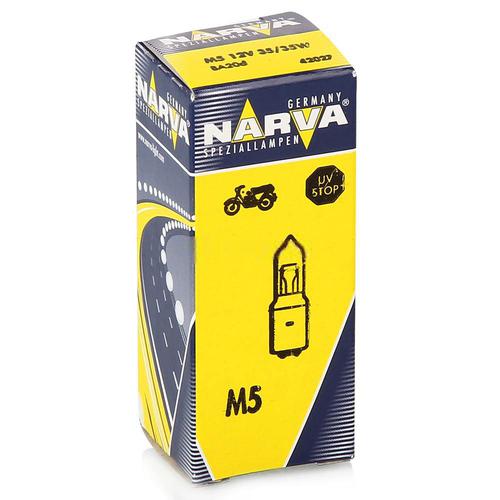 42027 Мотолампа M5 12V-35/35W (BA20d)NARVA 