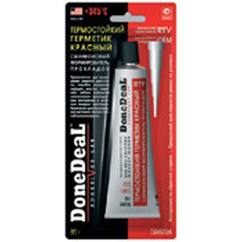 6726 DD Термостойкий красный силиконовый формирователь прокладок RED RTV SILICONE GASKET
