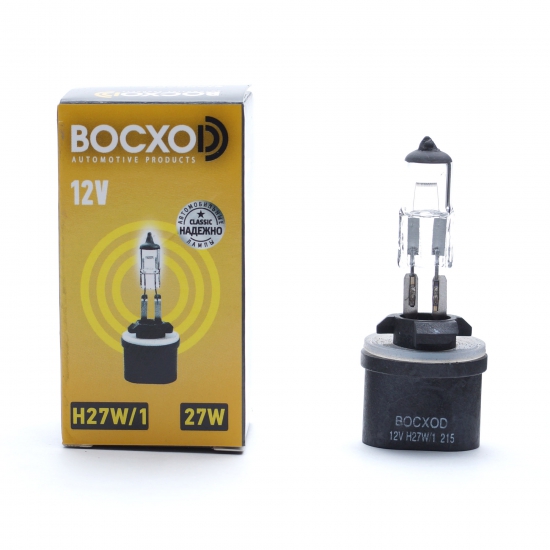 80271 Автолампа галогенная Н27W/1 12V PG13 BOCXOD
