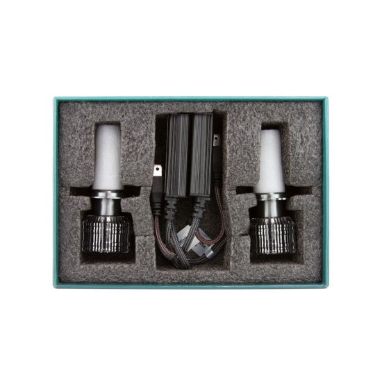 CP07K6 Светодиодные лампы MTF Light серия CYBER LIGHT PRO H7/18 12V 65W 6500lm 6000K кулер, к-т