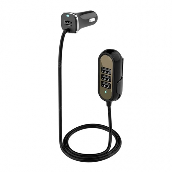CH-U3-4 Зарядное устройство WIIX с удлинителем 1,5m, 4 USB (2,4A+5,8A)