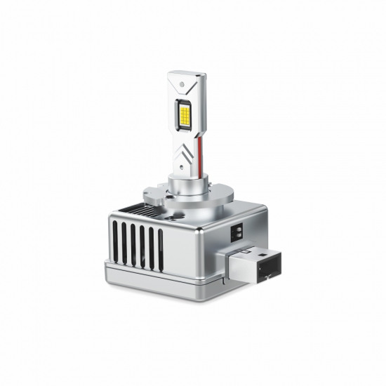 Светодиодные лампы MTF Light, серия MaxBeam, D1S, 85V, 35W, 4500lm, 6000K, кулер, комплект.