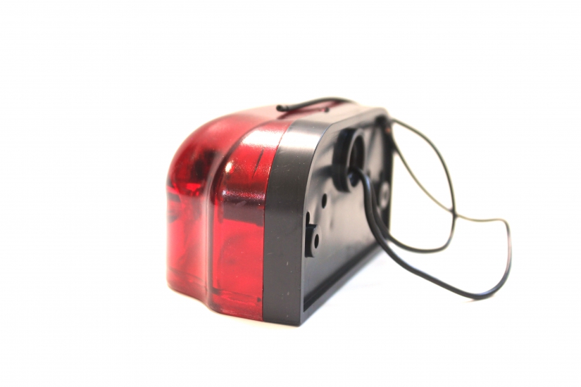 ПН-2-01-02красн.универ.Подсветка номера 12/24V пласт.корпус Еврофуры(3smd+3led габарит+линза+крепеж)