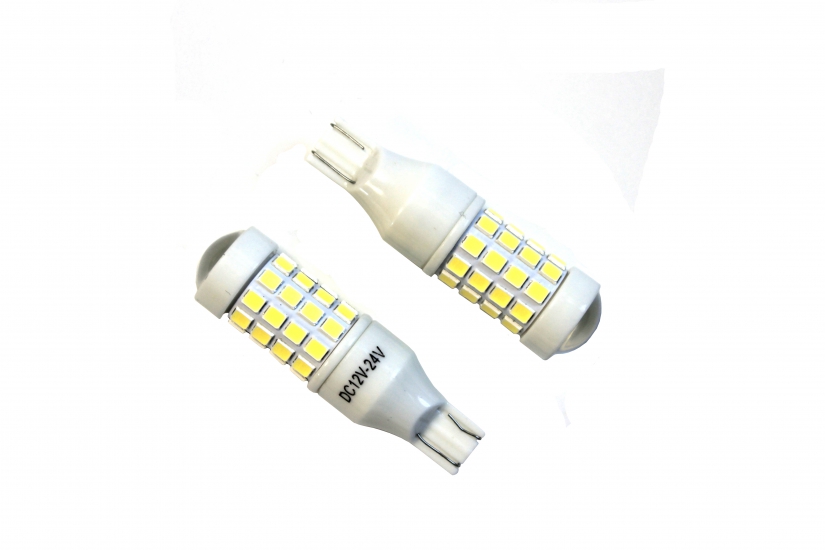 T15-46CR-02B 12-24V Лампа светодиодная (W16W;W5W) Белая Биполярная TDR