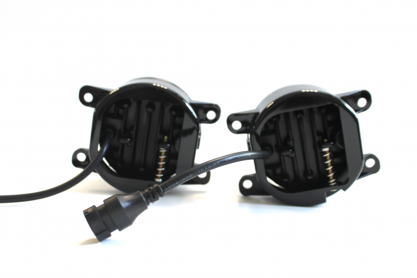 2180-5LINZ-YW VESTA LED Диодные ПТФ белый+желтый свет 12/24W 50W