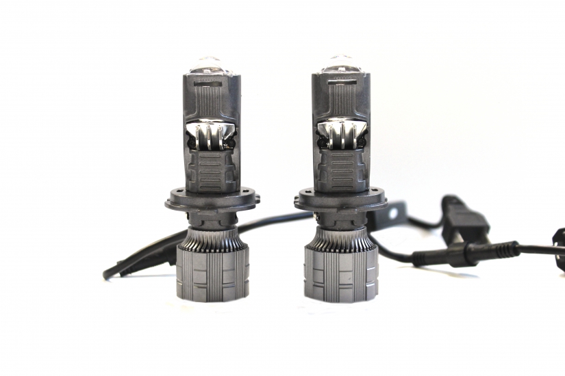 A8-Н4 plus Лампа светодиодная (минилинза) H4 5500-6500K 48W 3200-4800Lm 12-24V (к-т 2 шт.)