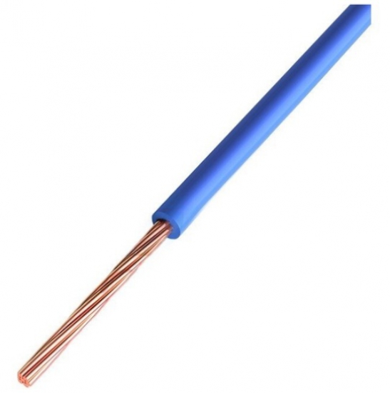 01-6515 Провод ПГВА 1*0.50 мм, (бухта 100 м) синий REXANT