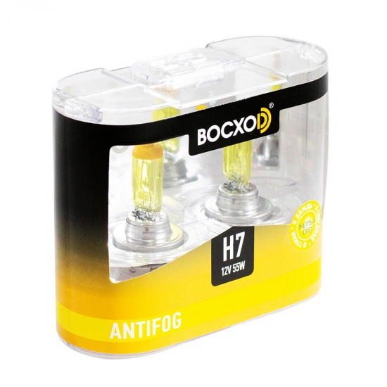 80727(C)AF-2BOX Автолампа AntiFog (Yellow) H7 70W 24V PX26D BOCXOD (к-т 2шт.)
