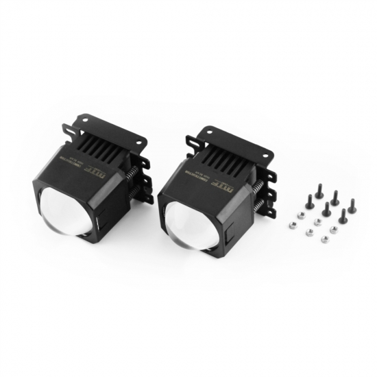 Светодиодные модули MTF Light линзованные CONSTRUCTOR HIGH BEAM, 12В, 20ВТ, 5500К, 1.8, к-т 2шт.