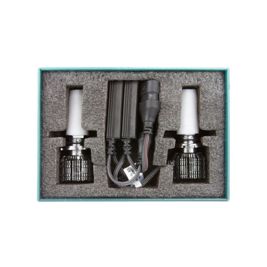 CPH2K6 Светодиодные лампы MTF Light серия CYBER LIGHT PRO HIR2(9012) 12V 65W 6500lm 6000K кулер, к-т