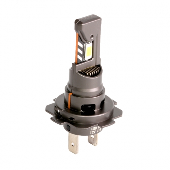 Светодиодные лампы MTF Light серия Impress H7, 12V, 24W, 2100lm, 6000K, размер штатной лампы, комплект