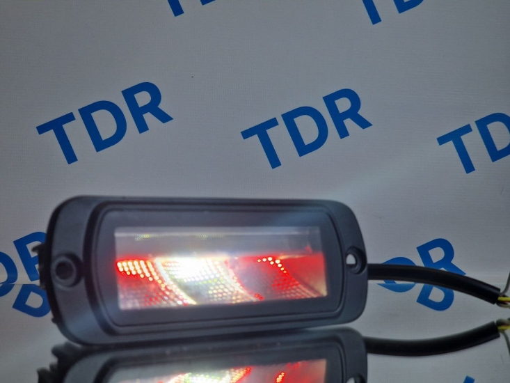 Starled 16623 RLFM Фара светодиодная красный/желтый/белый 30W 12-24V