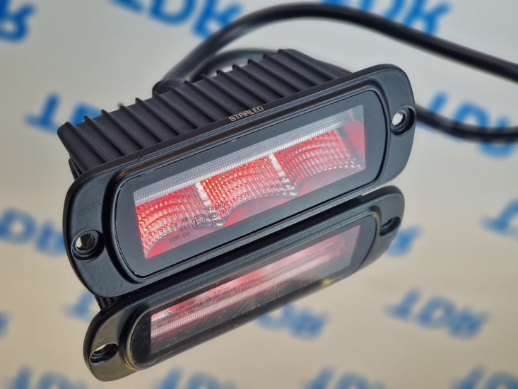 Starled 16623 RLFM Фара светодиодная красный/желтый/белый 30W 12-24V