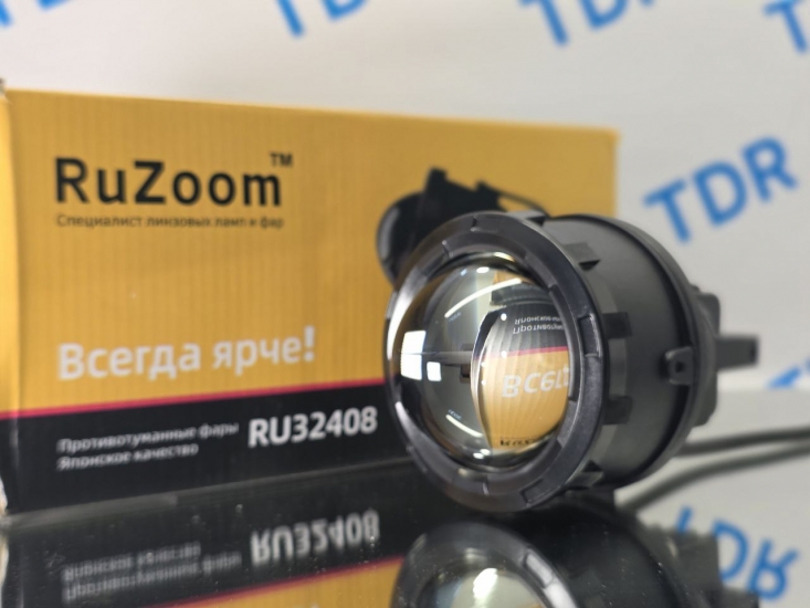 RU32408 / LD-S1916 Противотуманные фары универсальные 10-60V 3000Lm 7000-7500K 30W RuZoom 