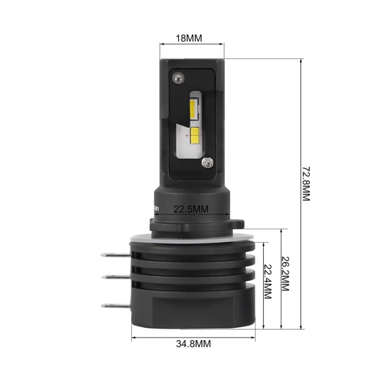 Q-H15 Optima H15 LED QVANT,12-24V, 2 лампы