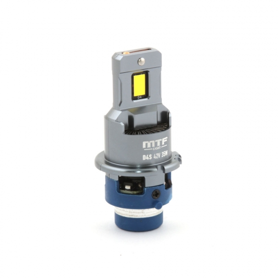 Светодиодные лампы MTF LIGHT серия LUXOPTIC OEM LED D4S, 35W, 4500LM, 4300K, штатный размер, к-кт.