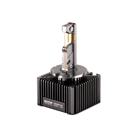 Светодиодные лампы MTF Light, серия CYBER LIGHT PRO, D3S, 85V, 35W, 4250lm, 6000K, кулер, комплект.