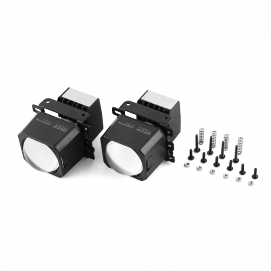 Светодиодные модули MTF Light линзованные CONSTRUCTOR LOW BEAM, 12В, 30ВТ, 5500К, 1.8, к-т 2шт.