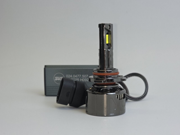 0240477507Комплект светодидных ламп SVS HB4(9006) серии WildLight (4775CSP/11000Lm/6000K/12V/100W/кулер)