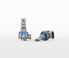Комплект светодиодных ламп SVS H8/H9/H11 серии Compact Light (3570CSP/3000Lm/6000K/12V/30W,кулер)