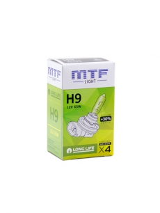 MTF Автолампа H9 12V 65w Standart +30 Long Life