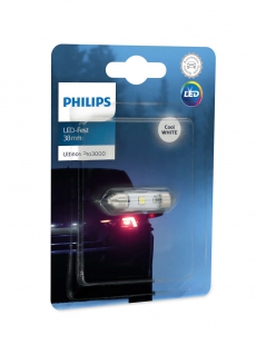 11854U30CWB1 Лампа автомобильная Festoon (SV8.5) Ultion Pro3000 LED (Philips)