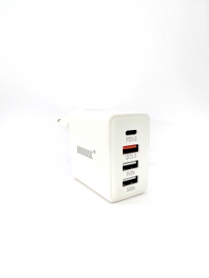 UNNT-7-1 Сетевое зарядное устройство 4 USB белый WIIX