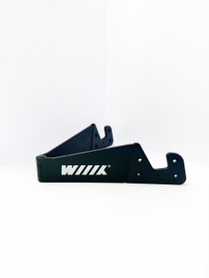 DST-104-HOOK-B Подставка для смартфона черная складная настольная WIIX