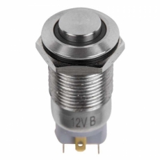 36-3221 Кнопка антивандальная 12 12В Фикс (2с) ON-OFF синяя (А-12-С2) REXANT