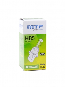 MTF Автолампа HB5 9007 12V 65/55w Standart +30 Long Life