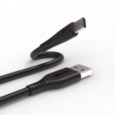 CB-107-MU(1.0)-B Кабель микро-USB черный WIIX