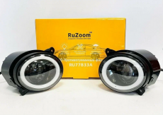 RU77833A Противотуманные фары (с диафрагмой) 12-24V, 30W 6000K, 3000LM, белый свет Лада Гранта, Калина, ЛАРГУС