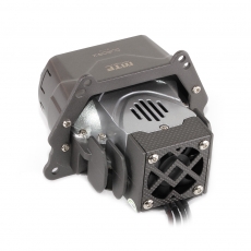 Светодиод модули ближ/дал света MTF LIGHT серия QUADRIX SLIM, 2 линзы, 12V, 70W, 4750LM, 6000К, к-т.