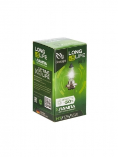 Автолампа H7 (Clearlight) 12V 55W LongLife (1 шт.)