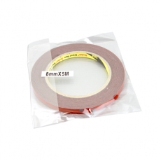 3M8X500R ЗМ TAPE(ACRYL) оригинальный серый двусторонний скотч 8*5мм (красная подложка)