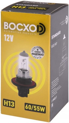 80264 Автолампа галогенная Н13 60/55W 12V P26,4T BOCXOD