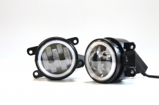 VZ-006 Противотуманные фары+ДХО (с регулировкой) Веста 70W белый 12-24V