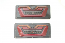 WD-018-12V Грузовые фонари задние 3000К 1800Lm 12V (комплект 2 шт.)