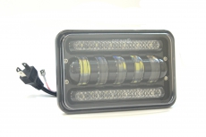 G0060 Фара светодиодная с ДХО (колодка H4) 12/24V 30W 