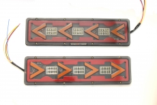 WD-017-12V Грузовые фонари задние 3000К 1800Lm 12V (комплект 2 шт.)