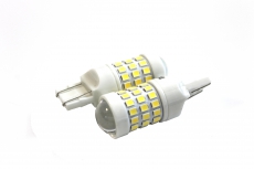 7443-51 smd 2835 Лампа светодиодная 9-24V W21/5W White керамика линза биполярная (гранта)