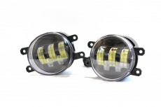 VZ-014-YW Диодные ПТФ Toyota белый+желтый свет 50W